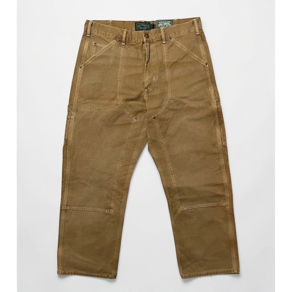 Polo Ralph Lauren Country Double Knee Carpenter Dungaree Pants Men's 34x30 NWT - Picture 4 of 7